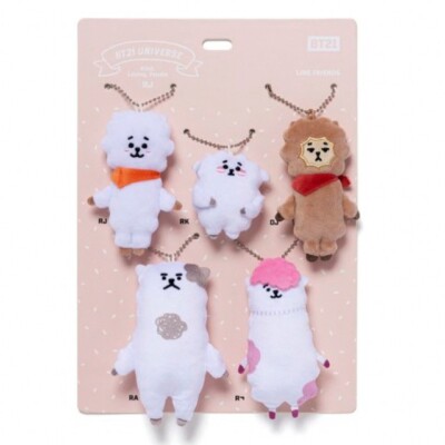 BTS BT21 RJ 5th Anniversary Official Family Mascot Plush Japan