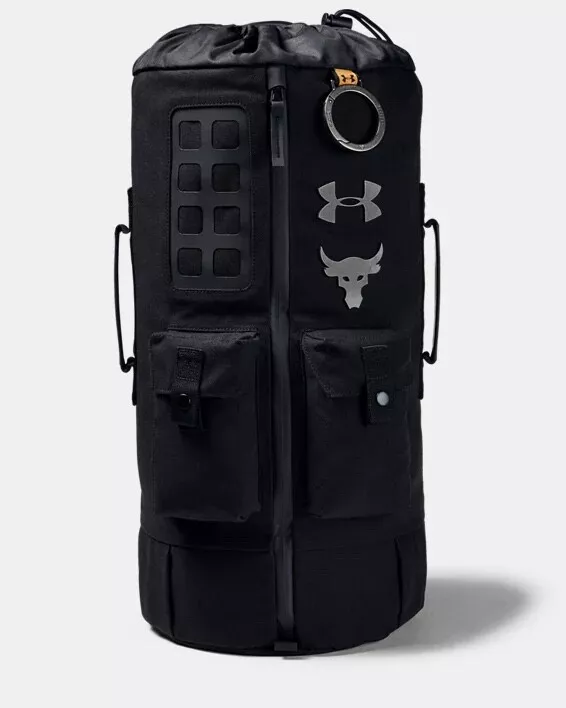 Under Armour Project Rock 60 Bag Backpack Black 1345663-001 excellent  condition | eBay