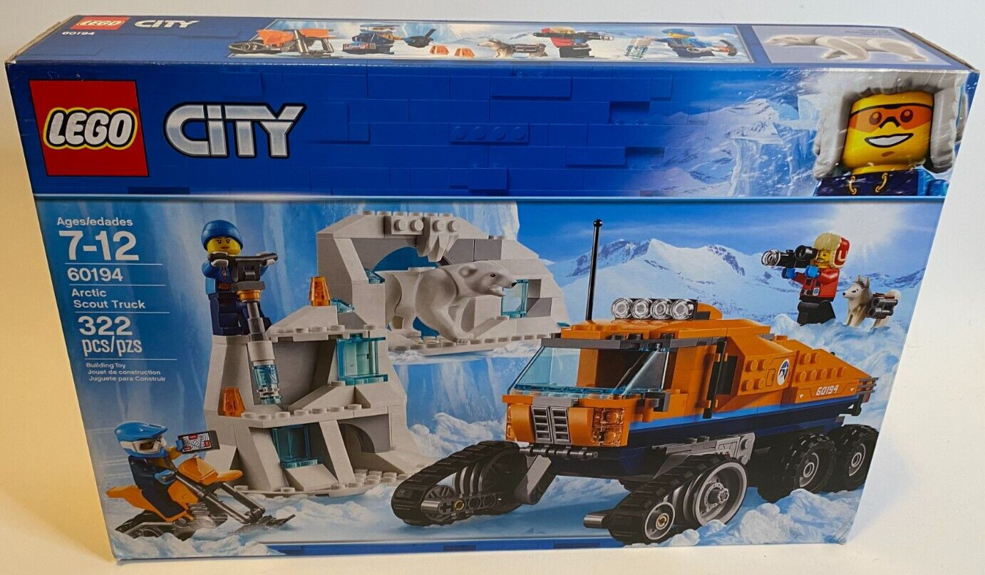 NEW LEGO 60194 Scout Truck Artic City RETIRED Sealed US Seller SNOW |