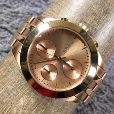 Marc by Marc Jacobs Women MBM3394 Dress Rose Gold Tone Quartz 35mm Watch 6 3/4"