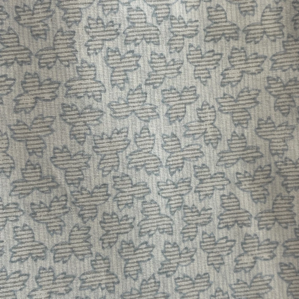 Camisa de Vestir Para Hombre Elie Tahari L 48x30 Elegante Blanco Gris Hoja Patrón Negocios Foto 3 de 4