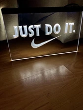 NIKE JUST DO IT LED NEON LIGHT SIGN 8x12
