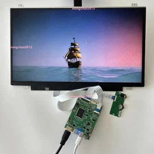 For 14" 1366x768 EDP screen panel With 2 type-C mini HDMI Controller board Kit