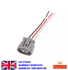 3 Pin Oval Alternator Connector Prewired Plug Fits Toyota Denso UK STOCK