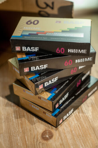BASF -  HI8 ME 60 minutes videotape 5 pack - Zdjęcie 1 z 5