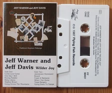 JEFF WARNER & JEFF DAVIS - WILDER JOY (FLYING FISH 90431) AMERICAN FOLK CASSETTE
