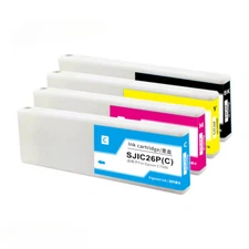 SJIC26P ink cartridge for Eps TM-C7500 printers 4color/set