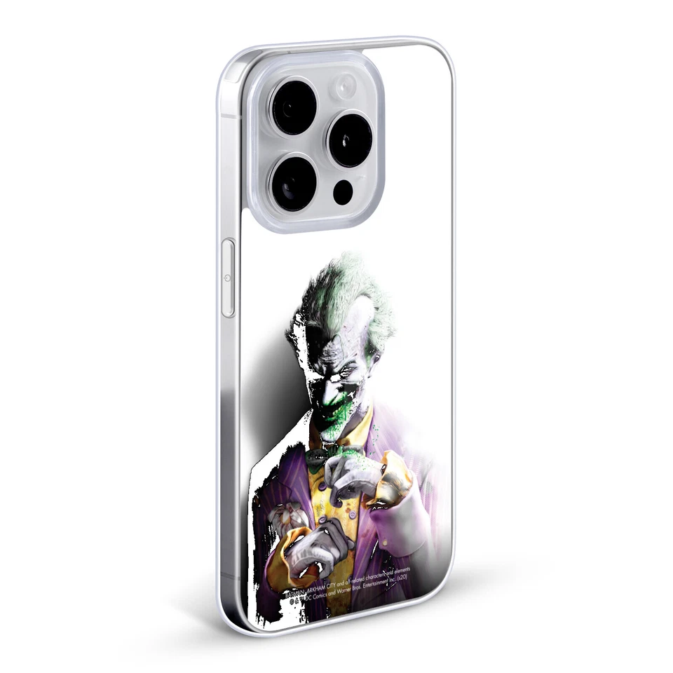 OFFICIAL BATMAN ARKHAM CITY VILLAINS SOFT GEL CASE FOR APPLE iPHONE PHONES - Image 2 of 4