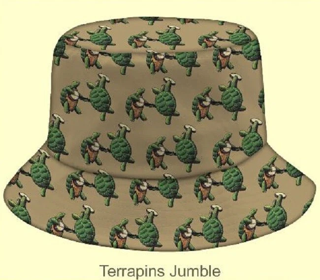 New Terrapin Station Turtles Grateful Dead Bucket Hat Adult Sun Summer One Size
