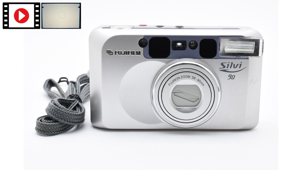 Near Mint /w Strap] Fujifilm Silvi 90 Point & Shoot 35mm