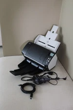 Fujitsu Fi-7160 Desktop 600DPI Duplex Document Scanner - w/ charger and USB cord