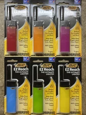 6 PACK BIC EZ Reach Candle Lighter, Ultimate Lighter with Wand for Candles