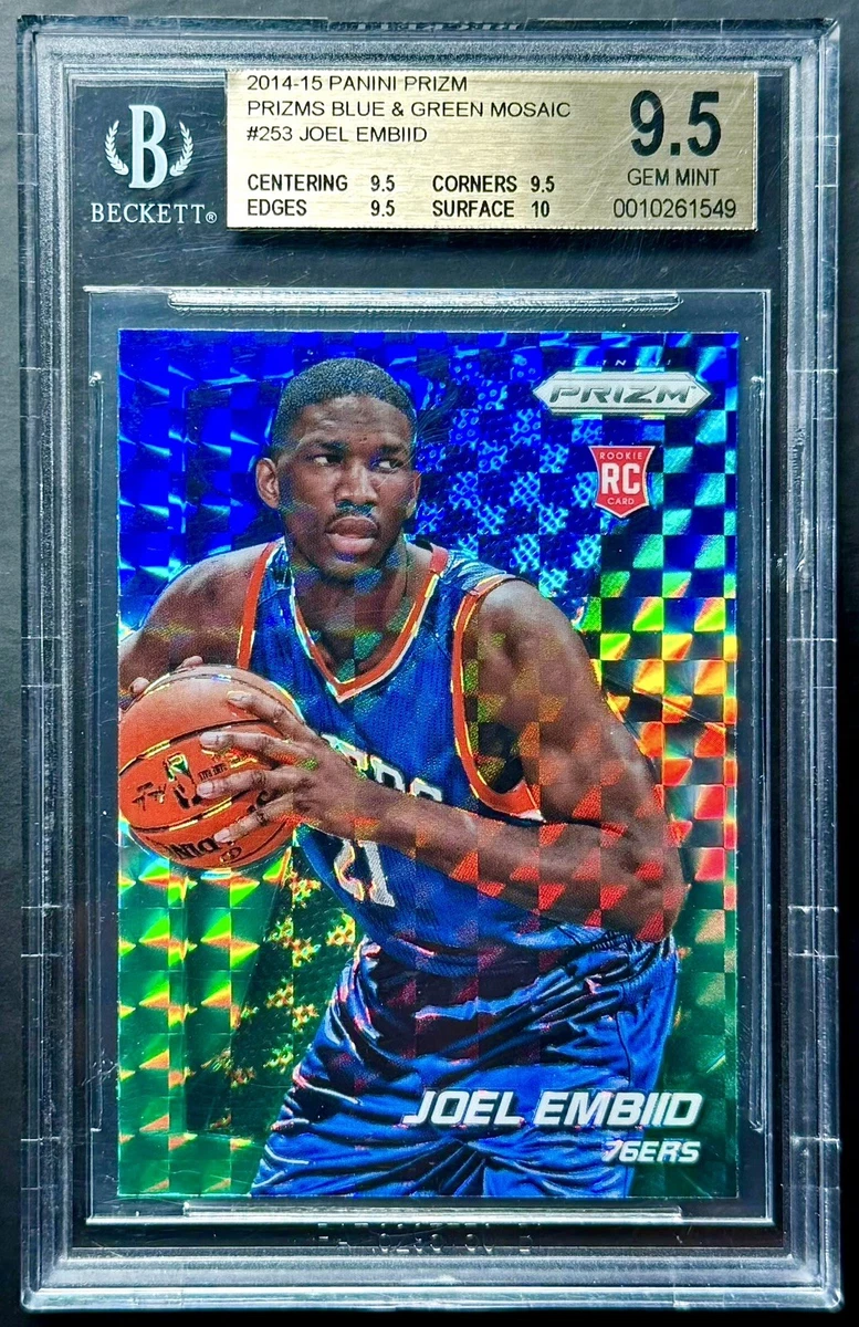 Panini Joel Embiid Basketball Rookie Sports Trading Cards