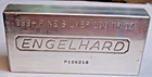 Engelhard 100 Oz .999 Fine Silver Bar - Collector Grade - Highly Sought After