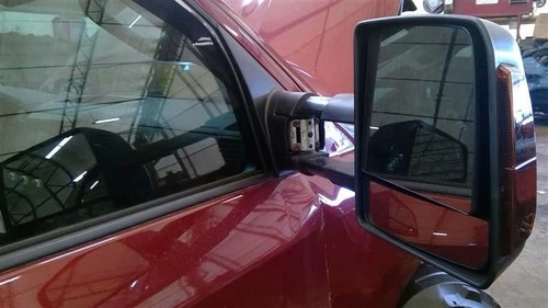 Passenger Side View Mirror Black Textured Tow Package Fits 07-21 TUNDRA 6155675