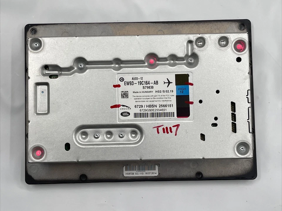 12-19 JAGUAR XF LAND ROVER LR2 LR4 RANGE ROVER SPORT AMPLIFICADOR EVOQUE 600 WATT - Imagem 2 de 4