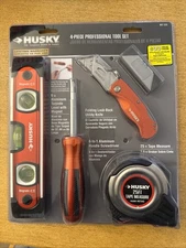 Husky Huskie 4 Piece Professional Tool Set Never Opened