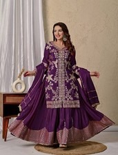 Indian Gown Pakistani Salwar Kameez Ready To Wear Suits Wedding Party Bollywood