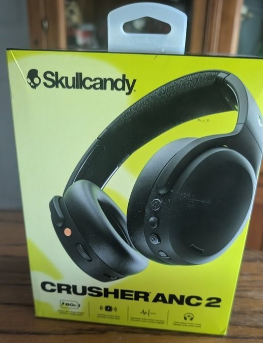 Skullcandy Crusher ANC 2 Bluetooth Wireless Headphones - Black