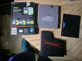 Golf (Nintendo, 1985). NES. Completo.  Caja negra. Env&iacute;o gratis 