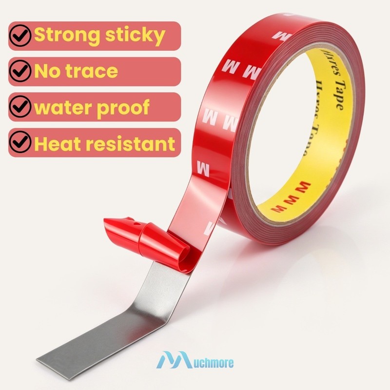 3 Meters/Roll Automotive Acrylic Plus Double Sided Attachment Tape Car Truck Van