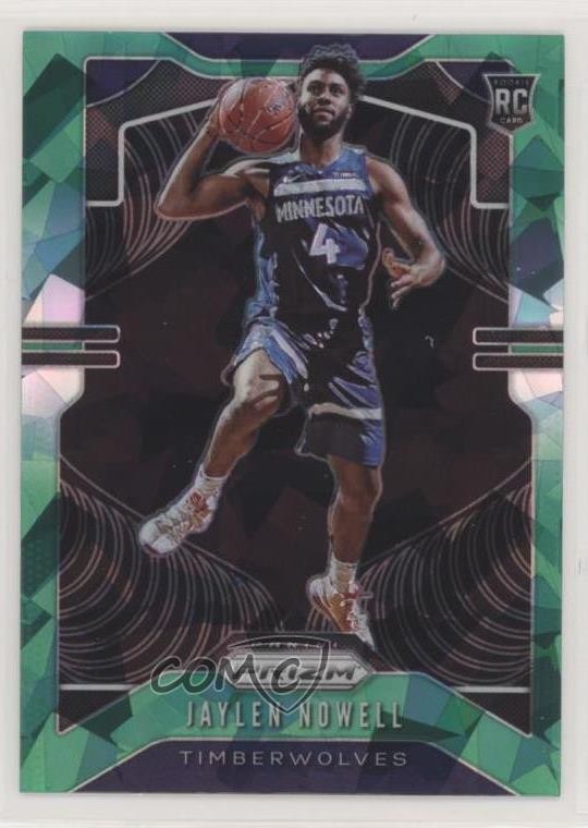 2019-20 Panini Prizm Rookie Green Ice Prizm Jaylen Nowell #281 Rookie RC 0ad