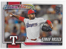 2026 Topps #336 Kumar Rocker FS - Texas Rangers