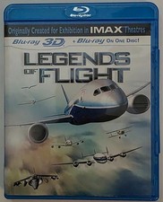 LEGENDS OF FLIGHT BLU RAY 3D/2D FREE USA SHIPPING