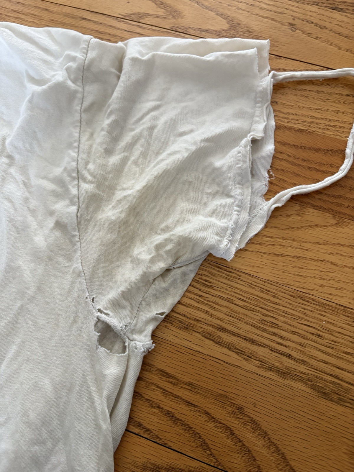 Trashed & Thrashed Thin Plain Blank T Shirt Mens … - image 16