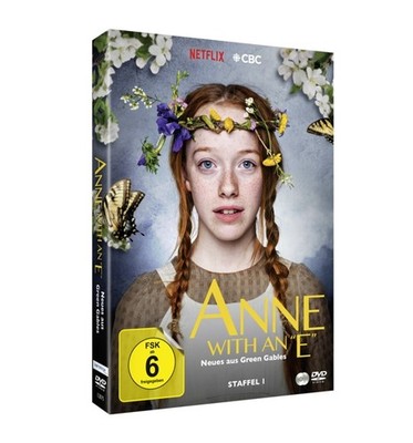ANNE WITH AN E-DIE KOMPLETTE 1.STAFFEL- MCNULTY/ZUMANN./BELA,DALILA  4 DVD NEU