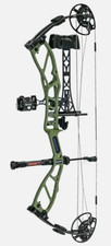 Elite Basin Compound Bow ReadyToShoot Kit LEFT HAND 70LBS Package OD Green New
