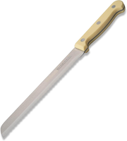 Brotmesser Mit Wellenschliff – 32 Cm, Edelstahlklinge, Ergonomischer Griff In Le