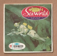 Complete set of vintage View-Master reels Sea World San Diego 1950s