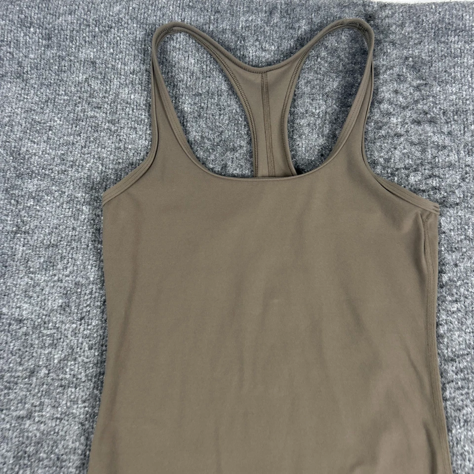 Mono de una pieza TnAction Unitard para mujer pequeño color topo espalda deportiva yoga Foto 3 de 4