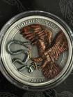 2024 Malta Golden Eagle 2 oz Silver | Germania Mint | .9999 Fine | COA & Display