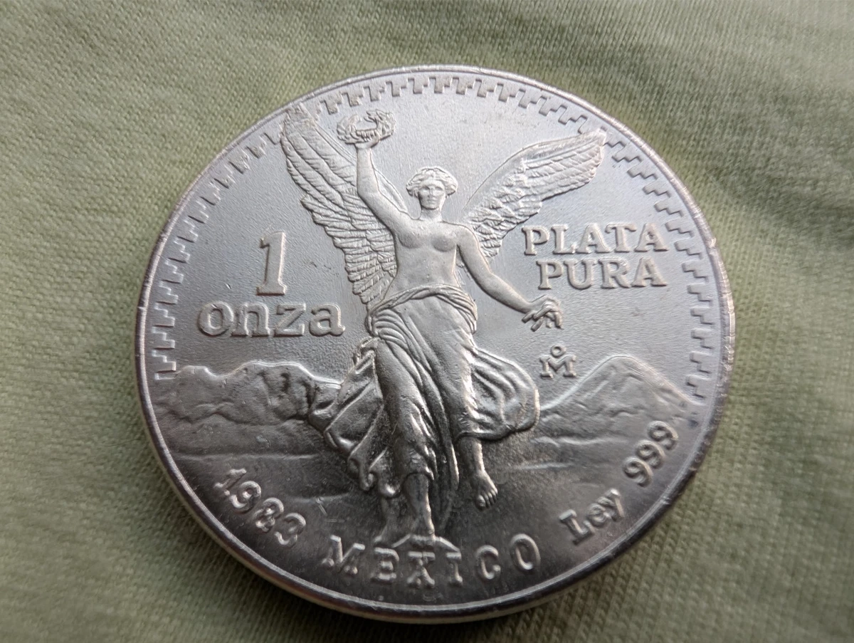25+ 1983 Mexican Libertad Silver Bullion Coins for sale | Updated