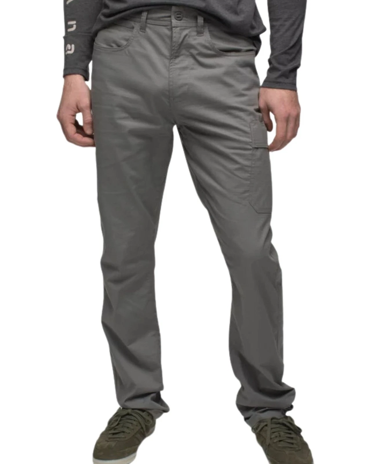 prAna Double Peak Pant Men's Pants, Flint, 32x38