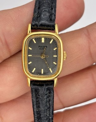Pulsar V811-5500 Leather Quartz Analog Ladies Tank Dress Watch #2.28 | eBay Pulsar V811-5500 Leather Quartz Analog Ladies Tank Dress Watch #2.28 | eBay