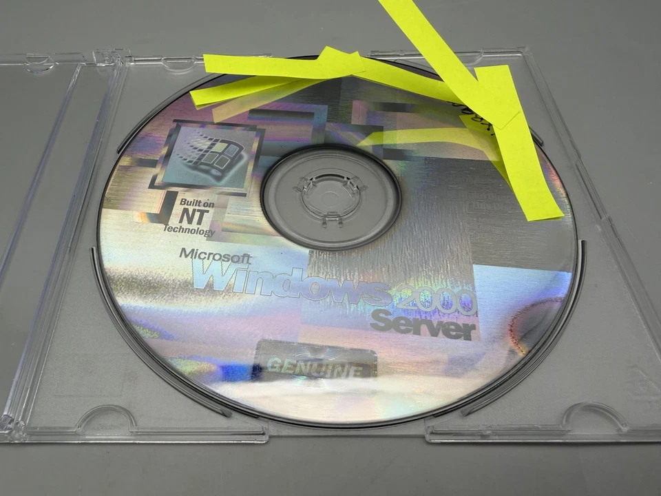 VTG Microsoft Windows 2000 Server 10 CAL & Windows 2000 Support Tools CDs READ - Image 3 of 4