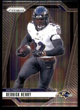 Derrick Henry 2024 Panini Prizm #20 Ravens NFL READ FREE SHIPPING AutographDen