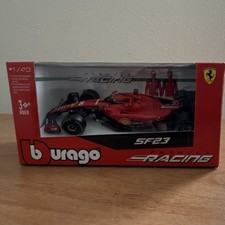 Bburago 1:43 Ferrari SF-23 F1 2023 Diecast Red/Black Charles Leclerc Box