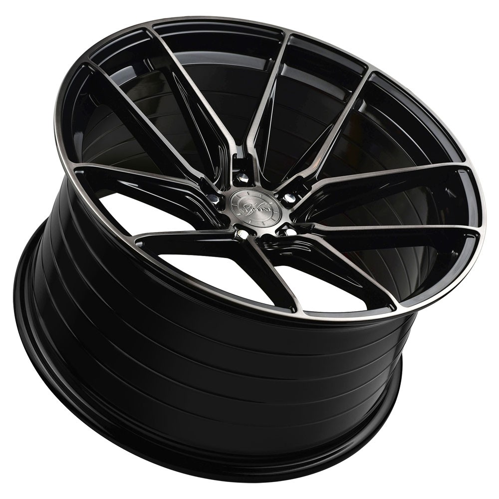 20" Vertini RFS1.8 Black 20x9 20x10.5 Wheels Rims Fits Maserati Quattroporte