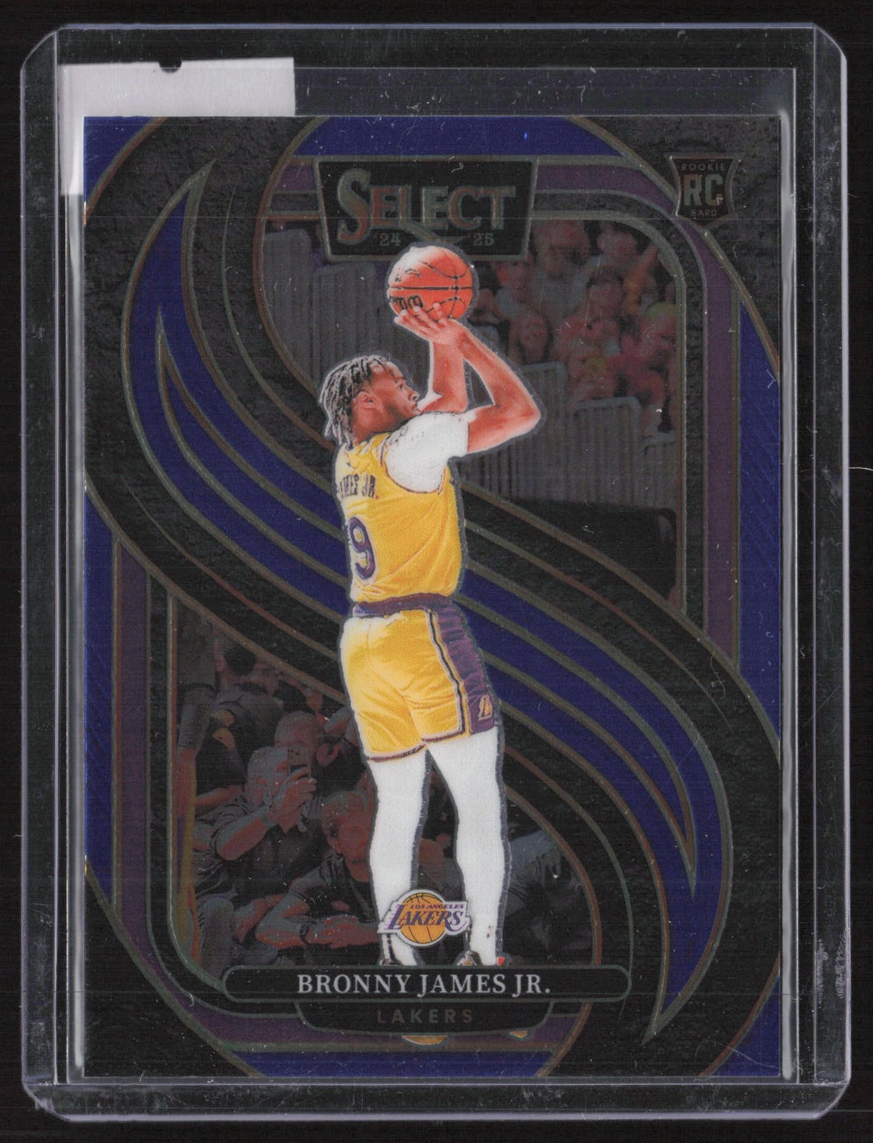 Bronny James Jr. 2024-25 Panini Select Blue (Retail) #179 RC