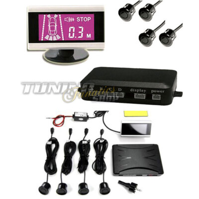 Einparkhilfe 4x SENSOR Rückfahrwarner PDC für viele Fahrzeuge WIRELESS MONITOR