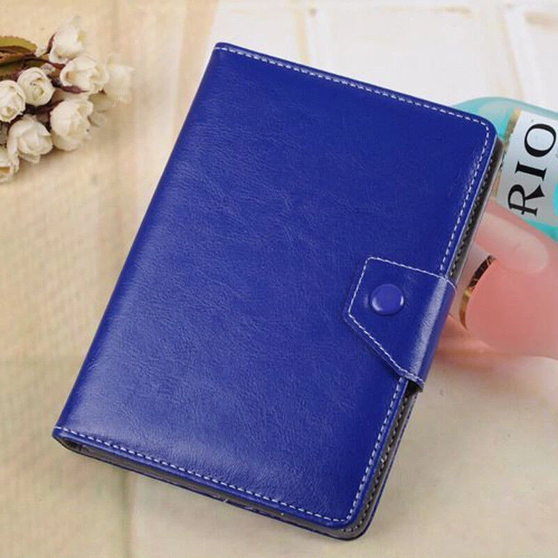 US für 10" 10,1" Zoll Tablet Universal Folio PU Leder Ständer Schutz Etui Abdeckung - Bild 3 von 4