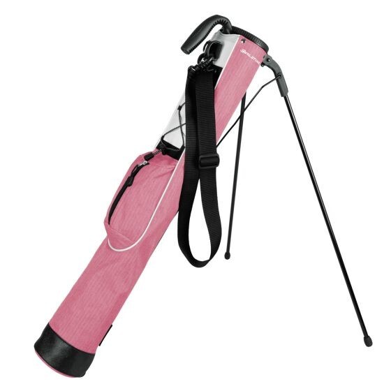 Lightweight Stand Carry Bag Plaid Pink