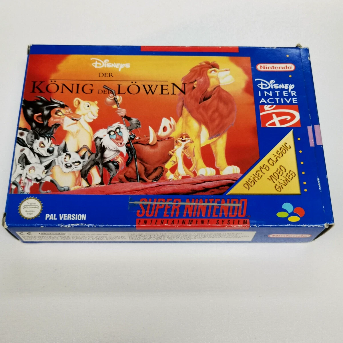 Preços baixos em O Rei Leão Nintendo SNES Video Games | eBay