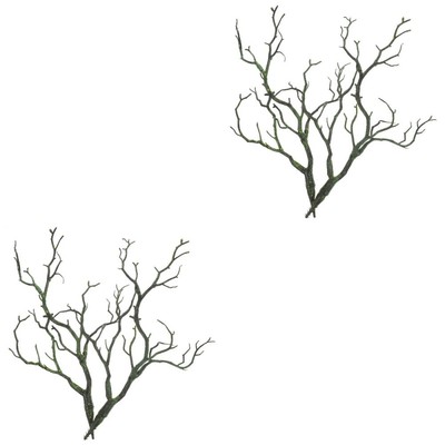  2 Pieces Hausdekoration Dekorative Künstliche Flora Künstlicher Ast