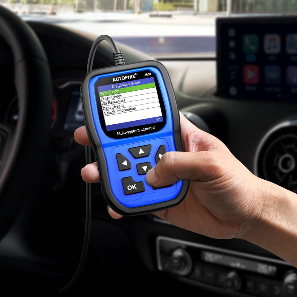Autophix 5600 OBD2 Scanner ABS SRS EPB Code Reader Diagnostic - Foto 6
