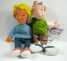 Disney Mini Bean Bag Plush Doug and Patti show set dolls